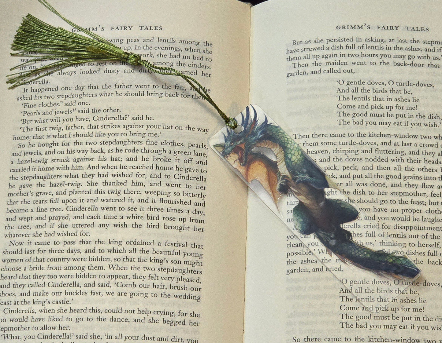 Green Dragon Bookmarks
