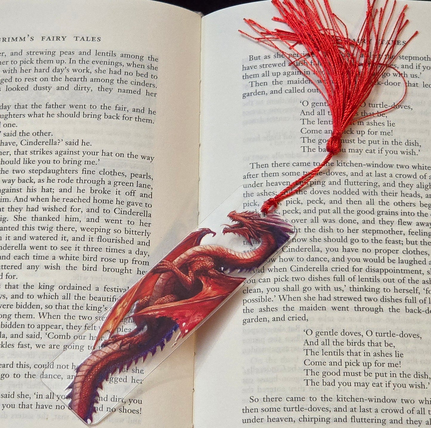Red and Gold Bookmarks