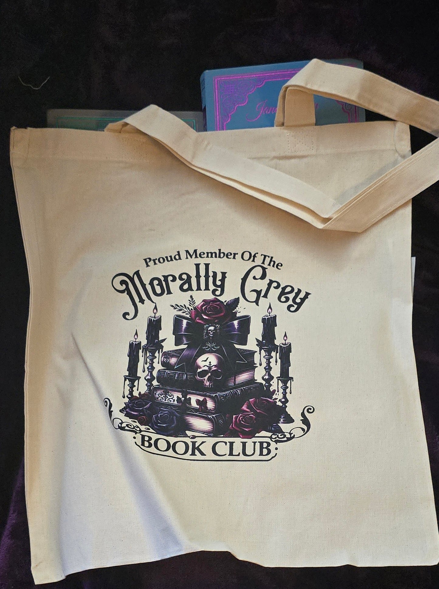 Book Club Canvas Tote Bags
