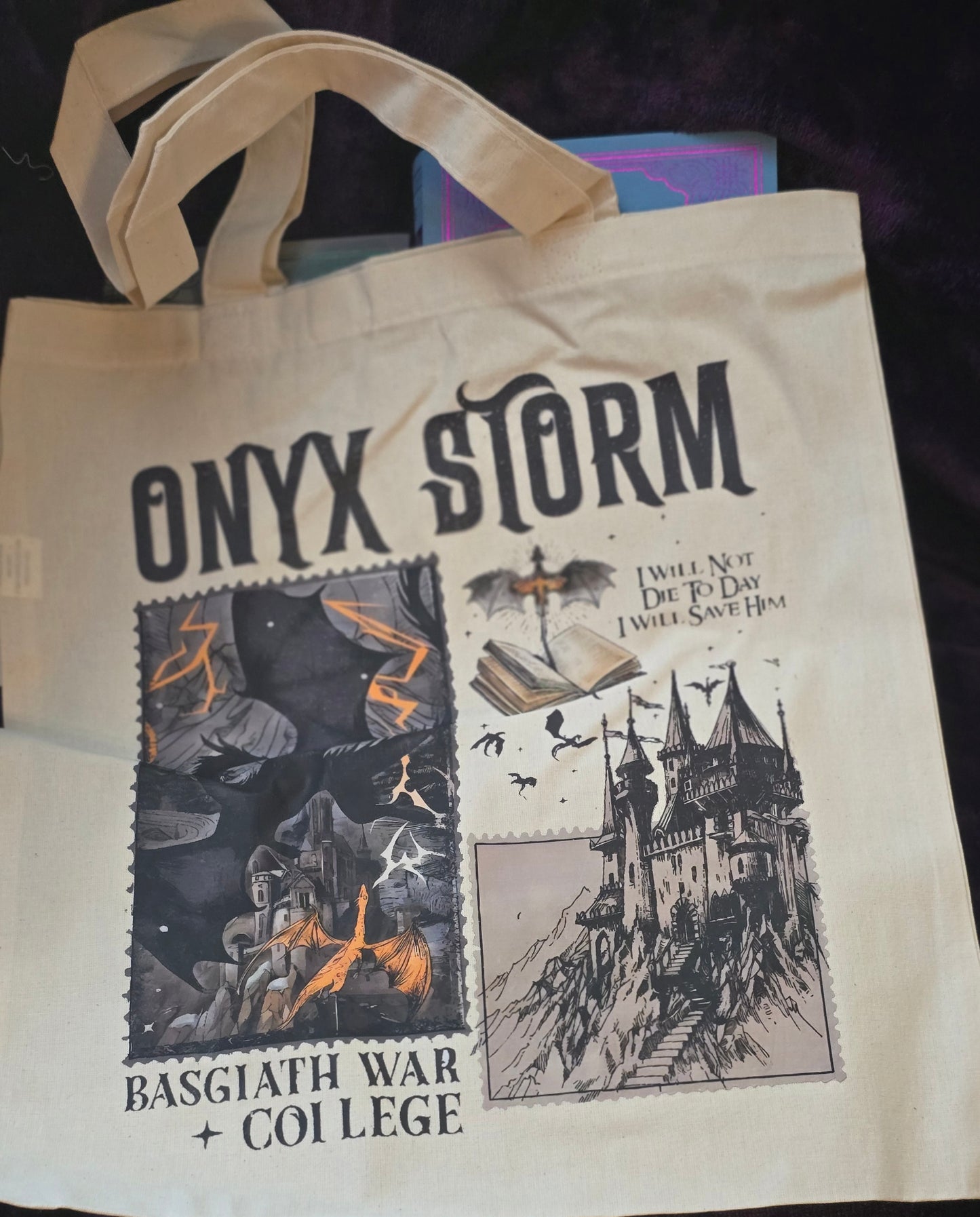 Forth Wing Canvas Tote Bag