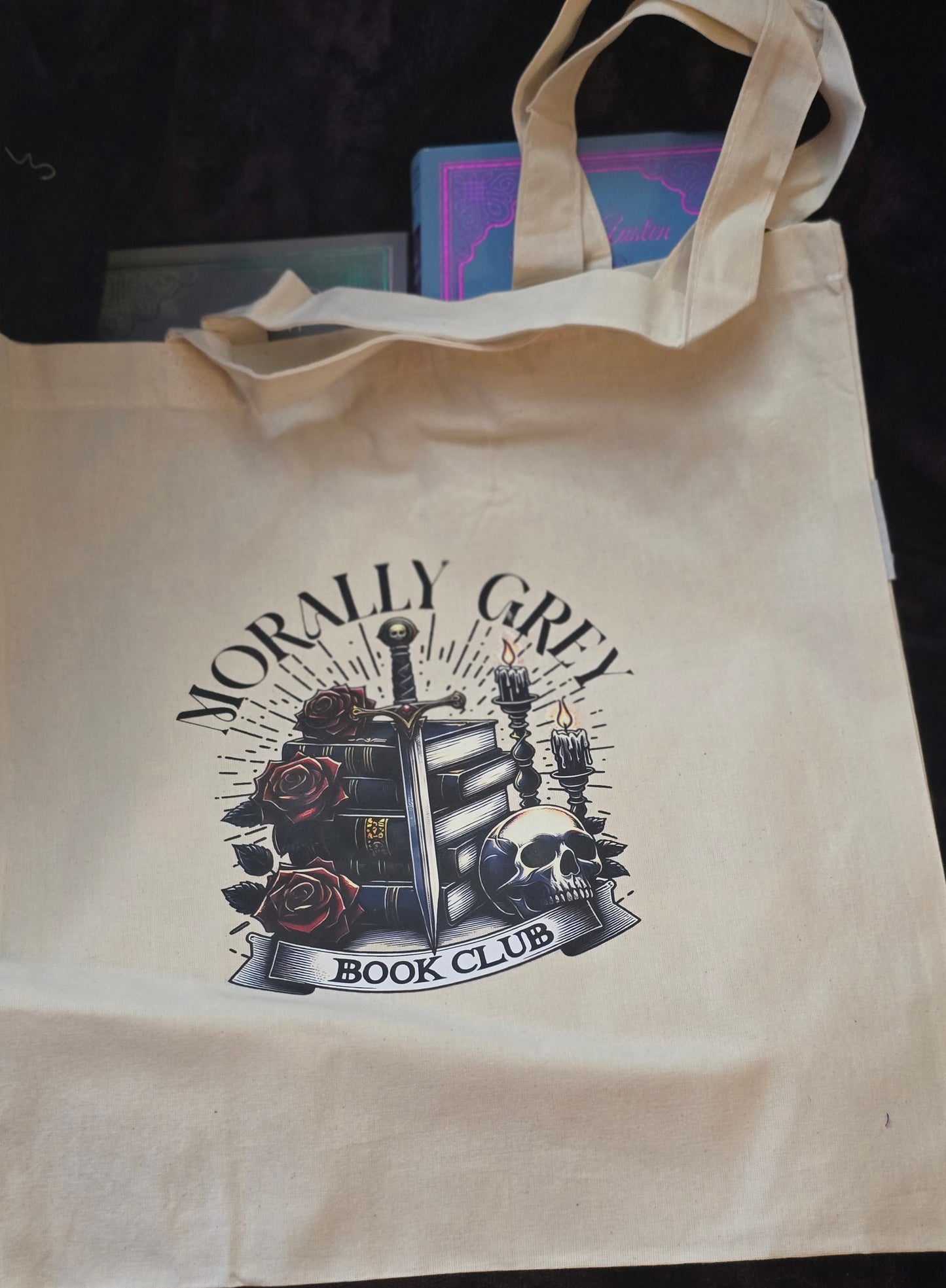 Book Club Canvas Tote Bags