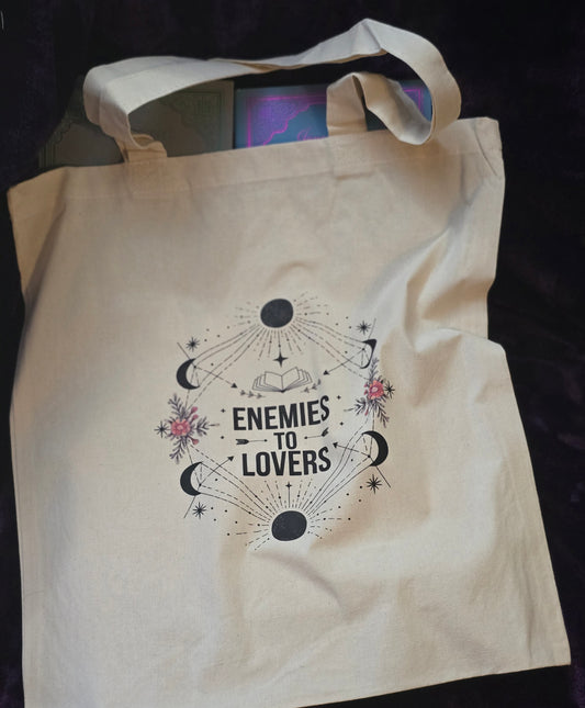 Enemies to Lovers Canvas Tote Bag