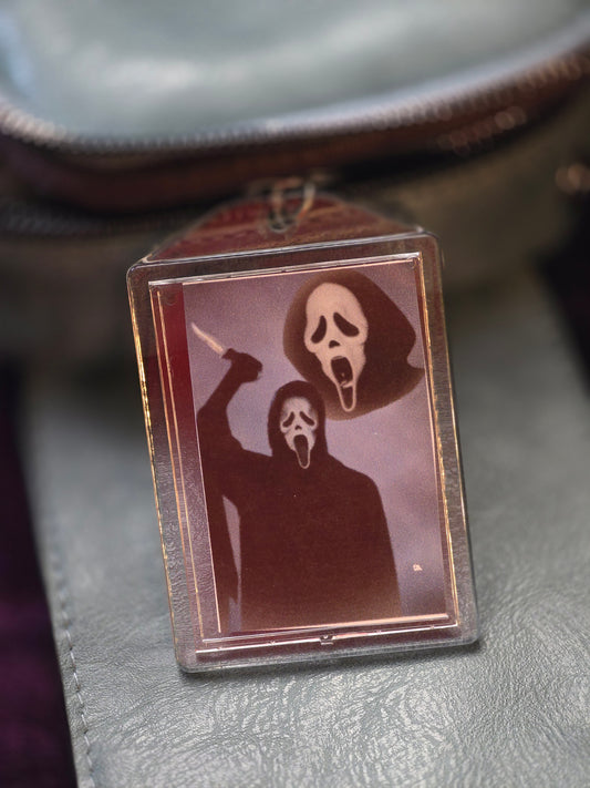 Ghostface Double Photo Keychain