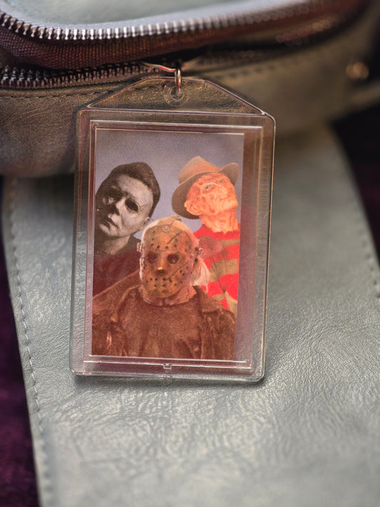 Slasher Brothers Photo Keychain