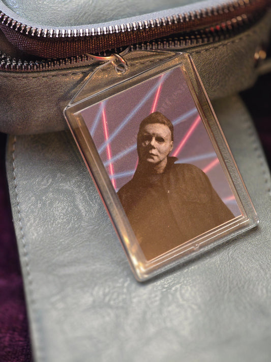 Michael Myers Photo Keychain