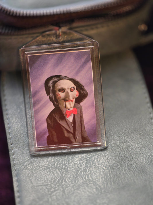 Jigsaw Photo Keychain